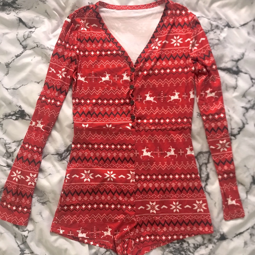 Deck the Hall onesie